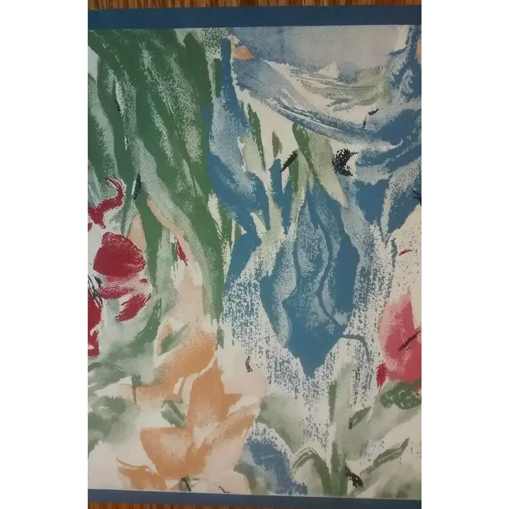 York Floral Wallpaper Border 9